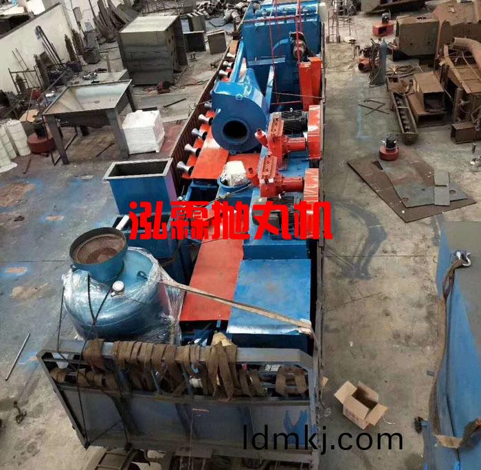 抽(chou)油(you)桿(gan)抛(pao)丸(wan)機(ji)髮貨(huo)現場