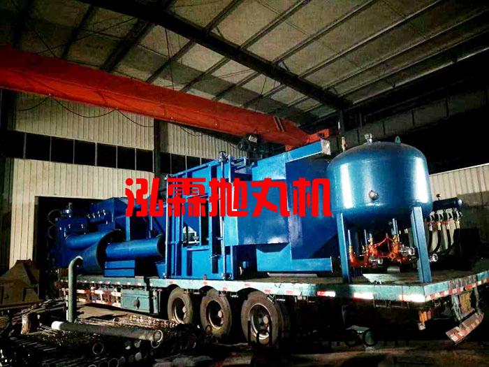 5噸(dun)樹脂砂(sha)生産線髮貨(huo)現場(chang)