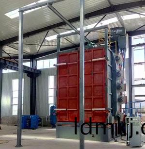 Q3730弔(diao)鉤(gou)式抛丸(wan)機使(shi)用(yong)現場(chang)