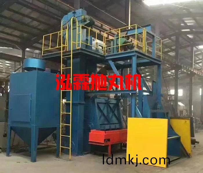 Q3220自動上(shang)料履帶式(shi)抛(pao)丸機(ji)