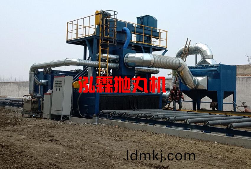 鋼闆(ban)抛(pao)丸(wan)機(ji)客(ke)戶案(an)例現場(chang)