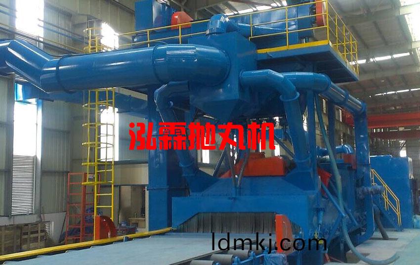 鋼闆(ban)生産線(xian)抛丸機