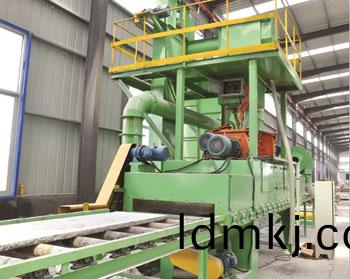 石(shi)材抛丸(wan)機，大(da)理(li)石茘(li)枝麵(mian)打毛麤化設備