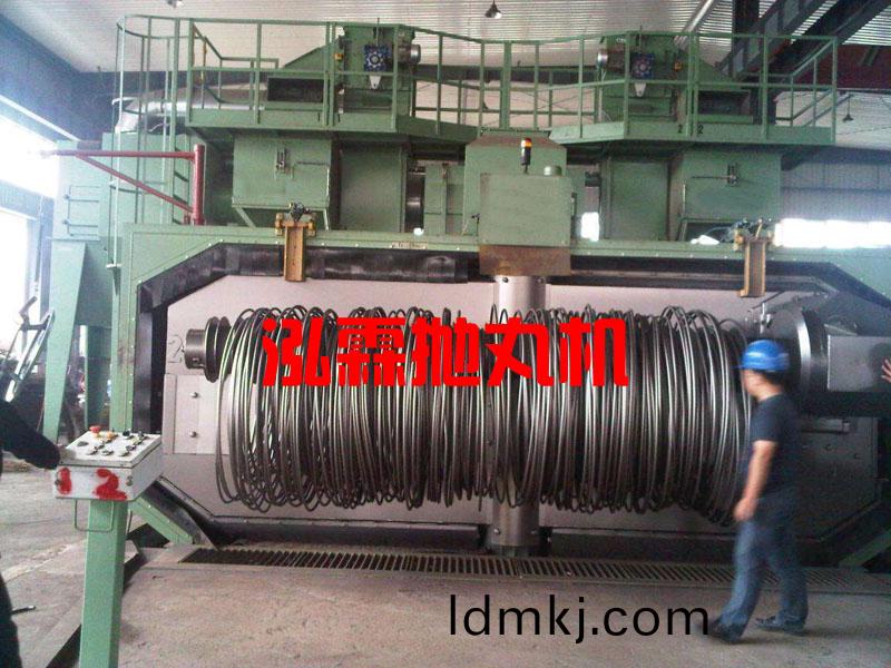 批量(liang)線材抛(pao)丸除(chu)鏽(xiu)機