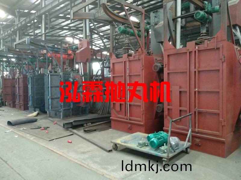 弔鉤式抛(pao)丸機現貨車(che)間