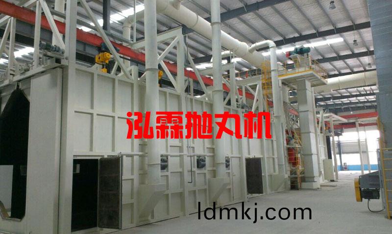 大型弔(diao)鉤通(tong)過式抛(pao)丸(wan)機(ji)