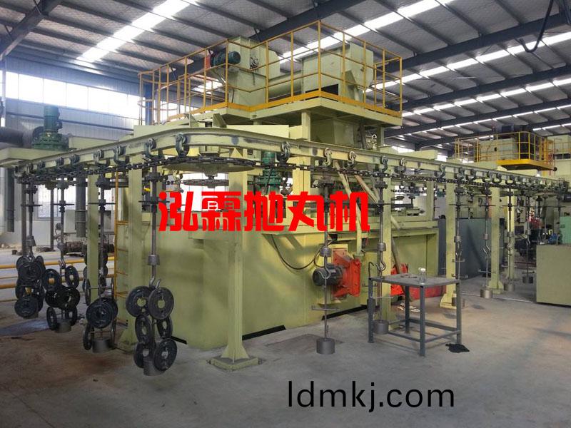 Q48懸(xuan)鏈步(bu)進式(shi)抛(pao)丸(wan)機