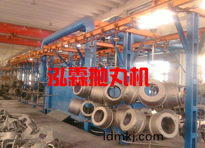 Q48懸(xuan)鏈(lian)步(bu)進(jin)式(shi)抛(pao)丸機(ji)