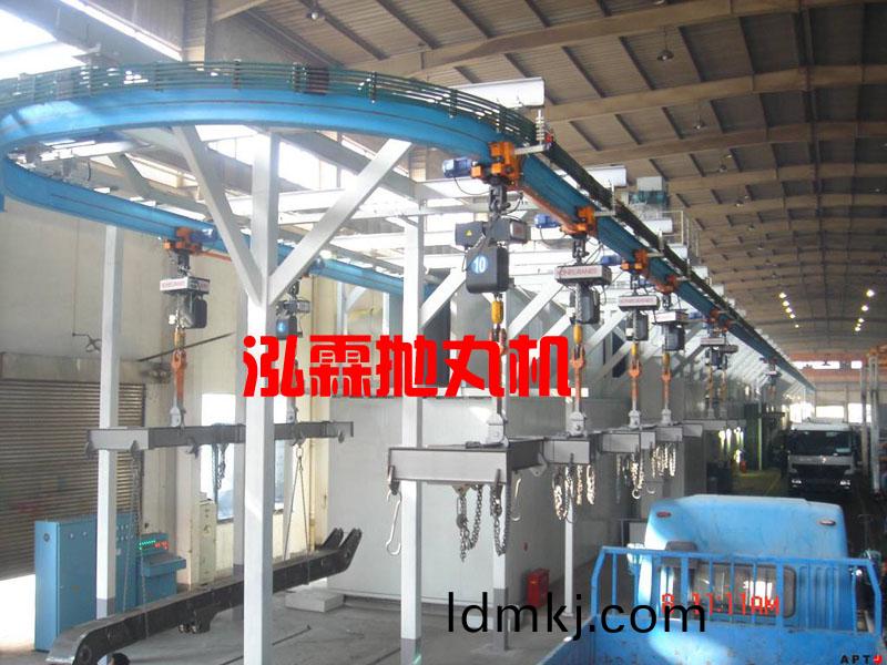 Q48懸鏈(lian)步(bu)進(jin)式抛(pao)丸(wan)機(ji)