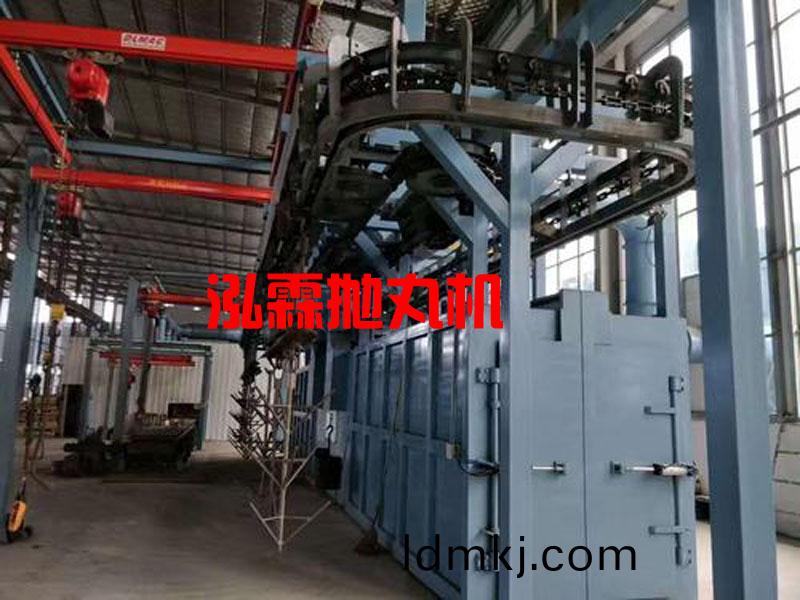 Q58積(ji)放(fang)懸鏈式弔鏈(lian)抛丸機(ji)