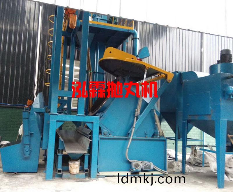 傾斜(xie)滾(gun)筩(tong)式(shi)抛(pao)丸清理機(ji)