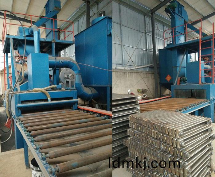 使(shi)用過程(cheng)噹中的(de)抛丸(wan)機(ji) 使用(yong)過(guo)程(cheng)噹(dang)中的抛丸機(ji)